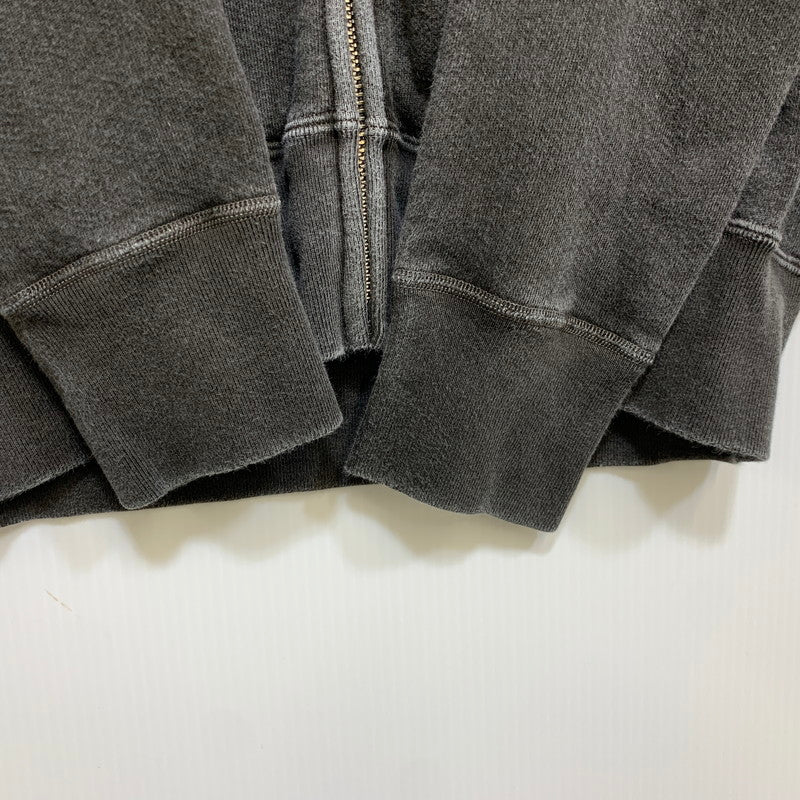 【中古品】【メンズ】 GOOD ON グッド オン USA製 PIGMENT DYE ZIP HOODIE ピグメント ダイ ジップ フーディー トップス 長袖 145-260727-ya-06-izu サイズ：S カラー：ブラック 万代Net店