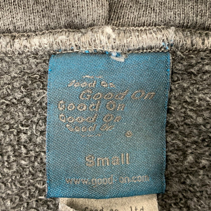 【中古品】【メンズ】 GOOD ON グッド オン USA製 PIGMENT DYE ZIP HOODIE ピグメント ダイ ジップ フーディー トップス 長袖 145-260727-ya-06-izu サイズ：S カラー：ブラック 万代Net店