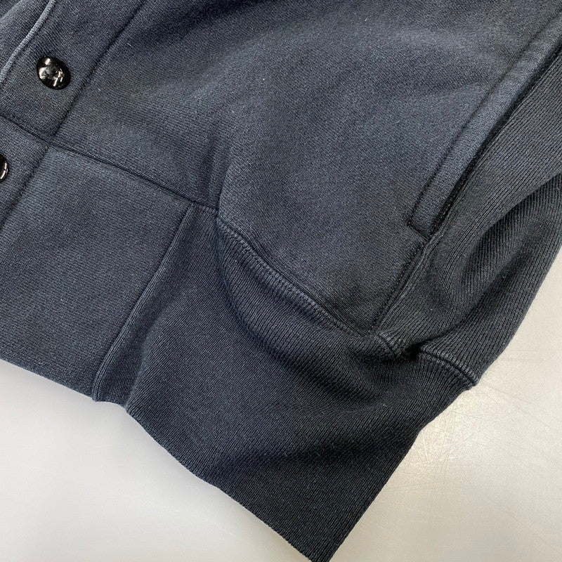 【中古品】【メンズ】 CHAMPION チャンピオン USA製 赤単色タグ復刻 REVERSE WEAVE SNAP HOODED SWEAT SHIRT リバースウィーブ スナップ フーデッド スウェット シャツ パーカー 148-260728-kh-01-izu サイズ：M カラー：ブラック 万代Net店