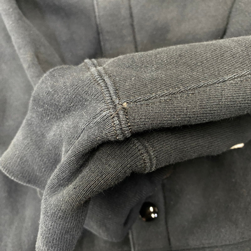 【中古品】【メンズ】 CHAMPION チャンピオン USA製 赤単色タグ復刻 REVERSE WEAVE SNAP HOODED SWEAT SHIRT リバースウィーブ スナップ フーデッド スウェット シャツ パーカー 148-260728-kh-01-izu サイズ：M カラー：ブラック 万代Net店