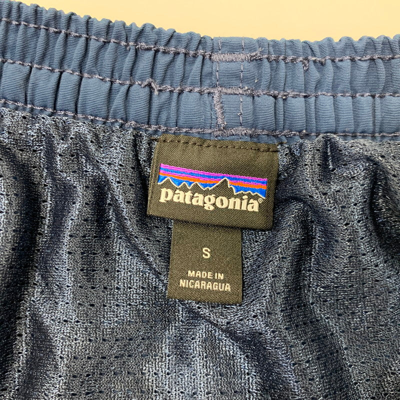 【中古品】【メンズ】 PATAGONIA パタゴニア 58035SP23 BAGGIES LONGS PANTS バギーズ パンツ ショートパンツ ズボン ボトムス 155-260727-ya-07-izu サイズ：S カラー：ネイビー 万代Net店