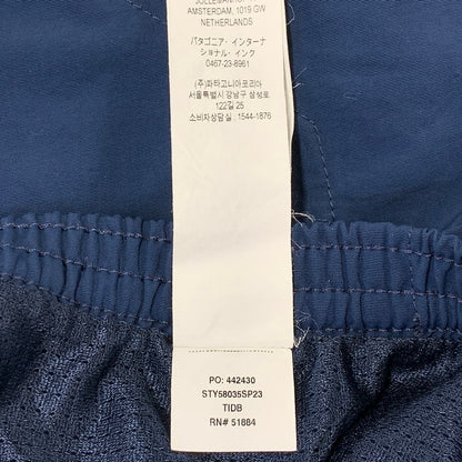 【中古品】【メンズ】 PATAGONIA パタゴニア 58035SP23 BAGGIES LONGS PANTS バギーズ パンツ ショートパンツ ズボン ボトムス 155-260727-ya-07-izu サイズ：S カラー：ネイビー 万代Net店