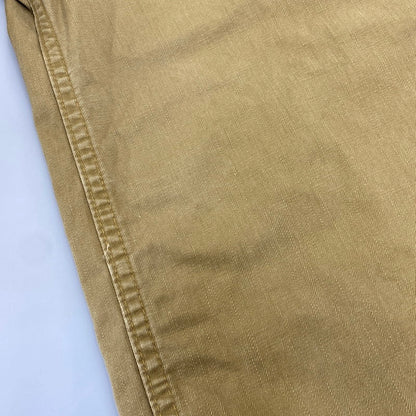 【中古品】【メンズ】 DENIME ドゥニーム HALF BUTTON MILITARY SHIRT ハーフ ボタン ミリタリー シャツ トップス 145-260728-kh-02-izu サイズ：14 カラー：ベージュ系 万代Net店