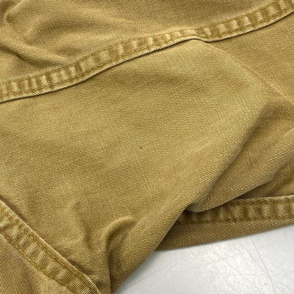【中古品】【メンズ】 DENIME ドゥニーム HALF BUTTON MILITARY SHIRT ハーフ ボタン ミリタリー シャツ トップス 145-260728-kh-02-izu サイズ：14 カラー：ベージュ系 万代Net店