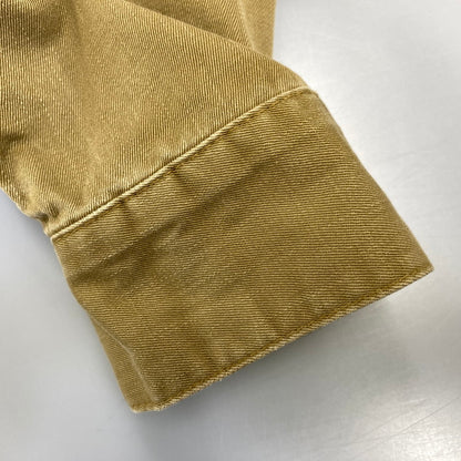 【中古品】【メンズ】 DENIME ドゥニーム HALF BUTTON MILITARY SHIRT ハーフ ボタン ミリタリー シャツ トップス 145-260728-kh-02-izu サイズ：14 カラー：ベージュ系 万代Net店
