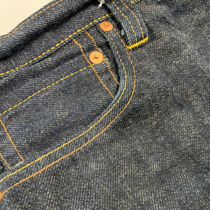 【中古品】【メンズ】 EVISU エヴィス NO1 SPECIAL PAINT DENIM PANTS LOT2000 ペイントデニムパンツ ジーンズ 虎耳 カモメ 156-260729-as-08-izu サイズ：44×32 カラー：インディゴ 万代Net店