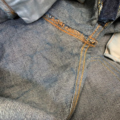 【中古品】【メンズ】 EVISU エヴィス NO1 SPECIAL PAINT DENIM PANTS LOT2000 ペイントデニムパンツ ジーンズ 虎耳 カモメ 156-260729-as-08-izu サイズ：44×32 カラー：インディゴ 万代Net店