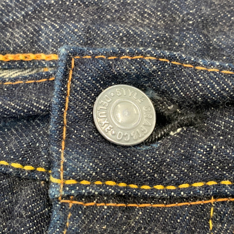 【中古品】【メンズ】 EVISU エヴィス NO1 SPECIAL PAINT DENIM PANTS LOT2000 ペイントデニムパンツ ジーンズ 虎耳 カモメ 156-260729-as-08-izu サイズ：44×32 カラー：インディゴ 万代Net店