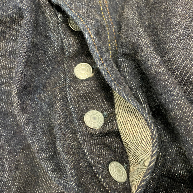 【中古品】【メンズ】 EVISU エヴィス NO1 SPECIAL PAINT DENIM PANTS LOT2000 ペイントデニムパンツ ジーンズ 虎耳 カモメ 156-260729-as-08-izu サイズ：44×32 カラー：インディゴ 万代Net店