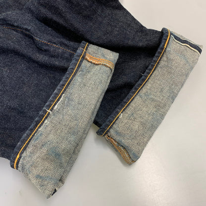 【中古品】【メンズ】 EVISU エヴィス NO1 SPECIAL PAINT DENIM PANTS LOT2000 ペイントデニムパンツ ジーンズ 虎耳 カモメ 156-260729-as-08-izu サイズ：44×32 カラー：インディゴ 万代Net店