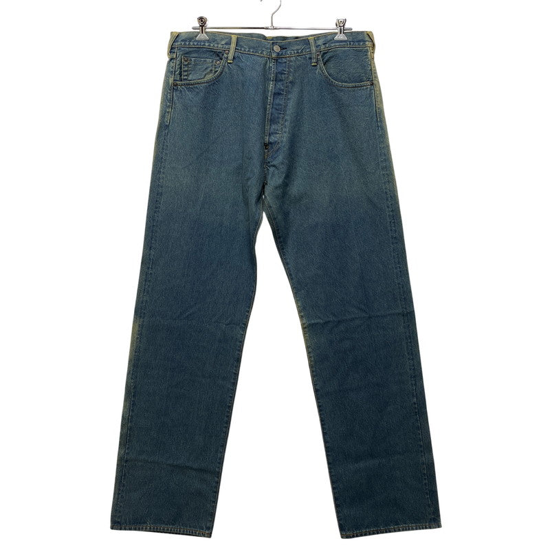 【中古品】【メンズ】 EVISU エヴィス LOT0001 カモメ PAINT FADE DENIM PANTS ペイント フェード デニム パンツ ボトムス ズボン 156-260728-cs-04-izu サイズ：38 カラー：インディゴ 万代Net店