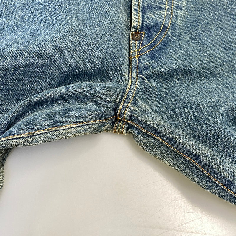 【中古品】【メンズ】 EVISU エヴィス LOT0001 カモメ PAINT FADE DENIM PANTS ペイント フェード デニム パンツ ボトムス ズボン 156-260728-cs-04-izu サイズ：38 カラー：インディゴ 万代Net店