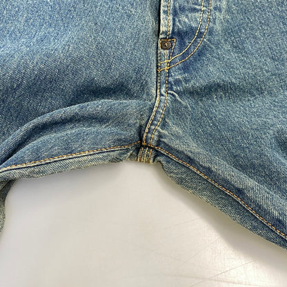 【中古品】【メンズ】 EVISU エヴィス LOT0001 カモメ PAINT FADE DENIM PANTS ペイント フェード デニム パンツ ボトムス ズボン 156-260728-cs-04-izu サイズ：38 カラー：インディゴ 万代Net店