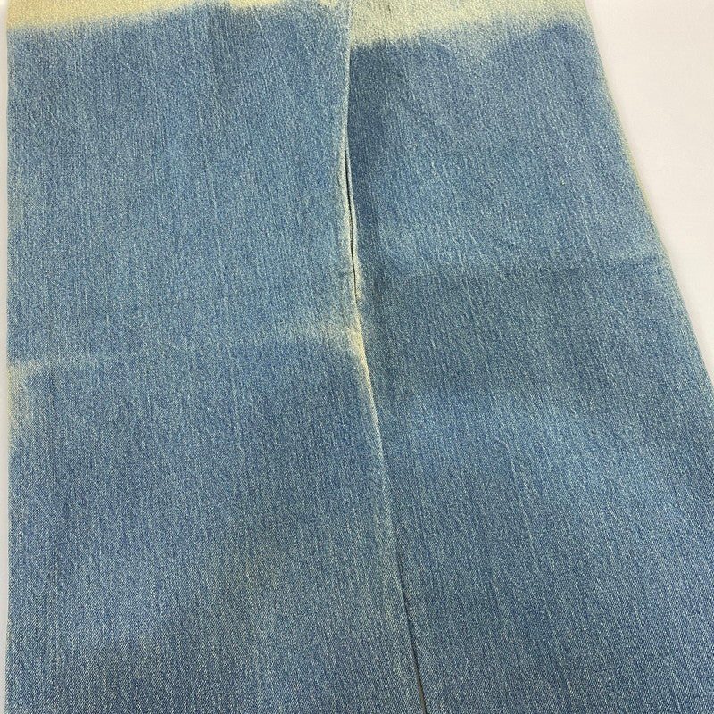 【中古品】【メンズ】 EVISU エヴィス LOT0001 カモメ PAINT FADE DENIM PANTS ペイント フェード デニム パンツ ボトムス ズボン 156-260728-cs-04-izu サイズ：38 カラー：インディゴ 万代Net店