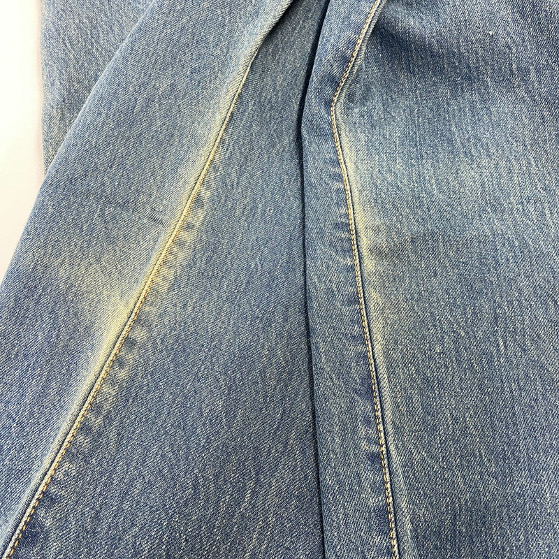 【中古品】【メンズ】 EVISU エヴィス LOT0001 カモメ PAINT FADE DENIM PANTS ペイント フェード デニム パンツ ボトムス ズボン 156-260728-cs-04-izu サイズ：38 カラー：インディゴ 万代Net店