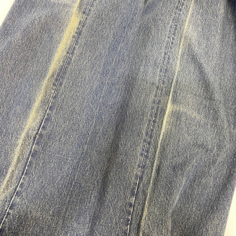 【中古品】【メンズ】 EVISU エヴィス LOT0001 カモメ PAINT FADE DENIM PANTS ペイント フェード デニム パンツ ボトムス ズボン 156-260728-cs-04-izu サイズ：38 カラー：インディゴ 万代Net店