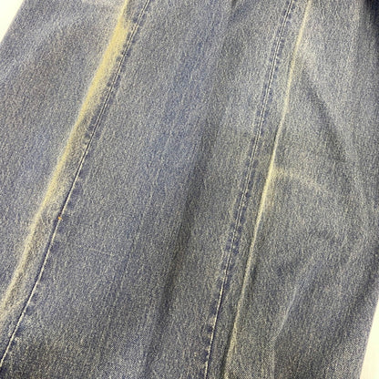 【中古品】【メンズ】 EVISU エヴィス LOT0001 カモメ PAINT FADE DENIM PANTS ペイント フェード デニム パンツ ボトムス ズボン 156-260728-cs-04-izu サイズ：38 カラー：インディゴ 万代Net店
