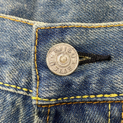 【中古品】【メンズ】 EVISU エヴィス LOT0001 カモメ PAINT FADE DENIM PANTS ペイント フェード デニム パンツ ボトムス ズボン 156-260728-cs-04-izu サイズ：38 カラー：インディゴ 万代Net店