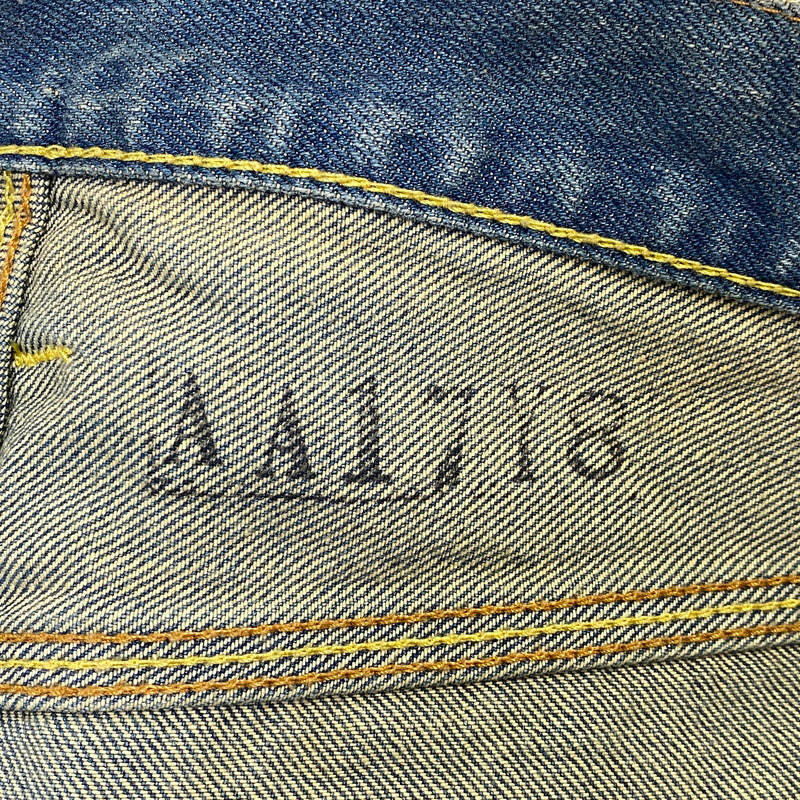 【中古品】【メンズ】 EVISU エヴィス LOT0001 カモメ PAINT FADE DENIM PANTS ペイント フェード デニム パンツ ボトムス ズボン 156-260728-cs-04-izu サイズ：38 カラー：インディゴ 万代Net店