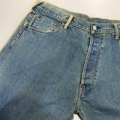 【中古品】【メンズ】 EVISU エヴィス LOT0001 カモメ PAINT FADE DENIM PANTS ペイント フェード デニム パンツ ボトムス ズボン 156-260728-cs-04-izu サイズ：38 カラー：インディゴ 万代Net店