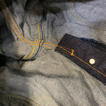 【中古品】【メンズ】 EVISU エヴィス PAINT HUNTING POCKET DENIM PANTS LOT2155 ペイント ハンティングポケット デニムパンツ ジーンズ カモメ 156-260729-as-10-izu サイズ：42 カラー：インディゴ 万代Net店