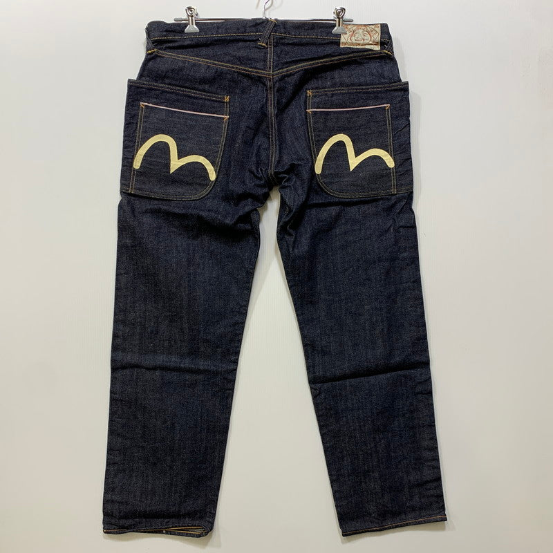 【中古品】【メンズ】 EVISU エヴィス PAINT HUNTING POCKET DENIM PANTS LOT2155 ペイント ハンティングポケット デニムパンツ ジーンズ カモメ 156-260729-as-10-izu サイズ：42 カラー：インディゴ 万代Net店