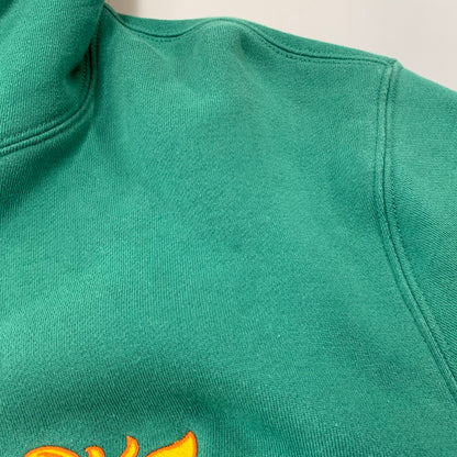 【中古品】【メンズ】 STUSSY 118394 FIRE HOODIE ファイアー フーディー トップス 長袖 142-260727-ya-09-izu サイズ：M カラー：グリーン 万代Net店
