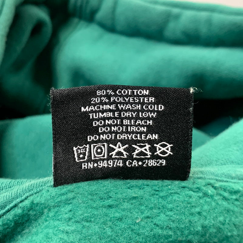 【中古品】【メンズ】 STUSSY 118394 FIRE HOODIE ファイアー フーディー トップス 長袖 142-260727-ya-09-izu サイズ：M カラー：グリーン 万代Net店