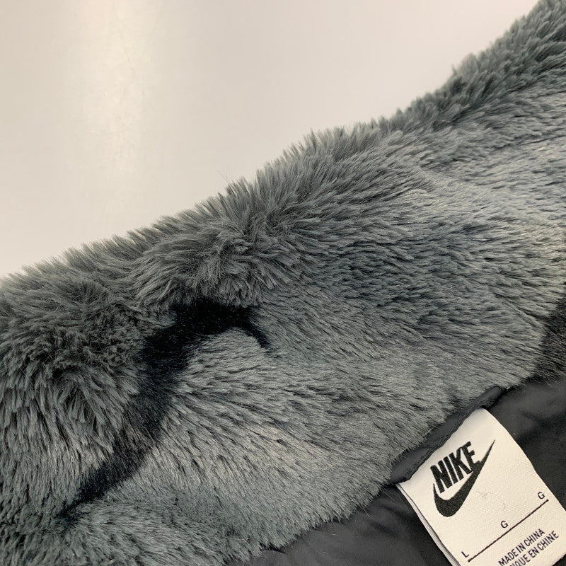 【中古品】【メンズ】 NIKE ナイキ DQ6843-070 AS W NSW FX FUR AOP JKT フェイクファー ジャケット アウター 148-260727-ya-05-izu サイズ：L カラー：グレー系 万代Net店