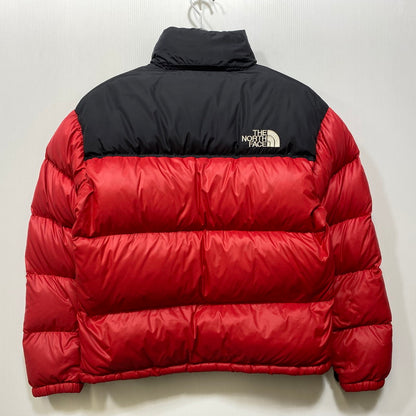 【中古品】【メンズ】 THE NORTH FACE ザ・ノースフェイス 88025 409NP1 NUPTSE DOWN JACKET ヌプシ ダウンジャケット アウター 144-260726-kh-01-izu サイズ：M カラー：ブラック×レッド 万代Net店