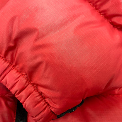 【中古品】【メンズ】 THE NORTH FACE ザ・ノースフェイス 88025 409NP1 NUPTSE DOWN JACKET ヌプシ ダウンジャケット アウター 144-260726-kh-01-izu サイズ：M カラー：ブラック×レッド 万代Net店
