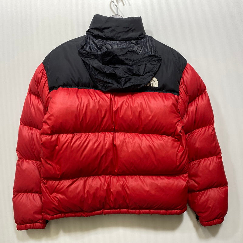 【中古品】【メンズ】 THE NORTH FACE ザ・ノースフェイス 88025 409NP1 NUPTSE DOWN JACKET ヌプシ ダウンジャケット アウター 144-260726-kh-01-izu サイズ：M カラー：ブラック×レッド 万代Net店
