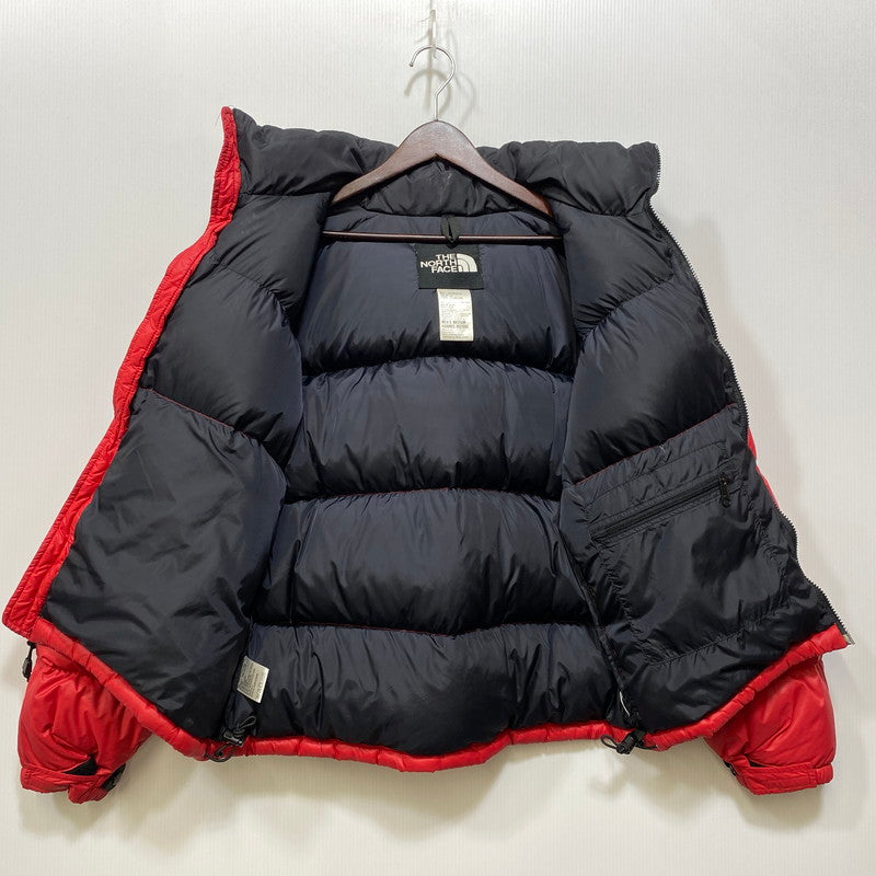 【中古品】【メンズ】 THE NORTH FACE ザ・ノースフェイス 88025 409NP1 NUPTSE DOWN JACKET ヌプシ ダウンジャケット アウター 144-260726-kh-01-izu サイズ：M カラー：ブラック×レッド 万代Net店