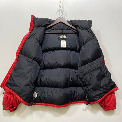 【中古品】【メンズ】 THE NORTH FACE ザ・ノースフェイス 88025 409NP1 NUPTSE DOWN JACKET ヌプシ ダウンジャケット アウター 144-260726-kh-01-izu サイズ：M カラー：ブラック×レッド 万代Net店