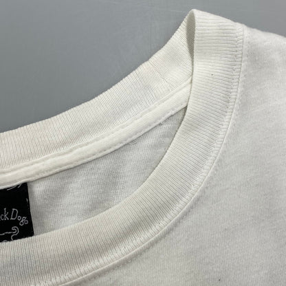 【中古品】【メンズ】 THE BLACK DOG ブラックドッグ 00S MARTHA'S VINEYARD 2004 SS TEE ショートスリーブ Tシャツ トップス 半袖 146-260728-cs-08-izu サイズ：XL カラー：ホワイト 万代Net店
