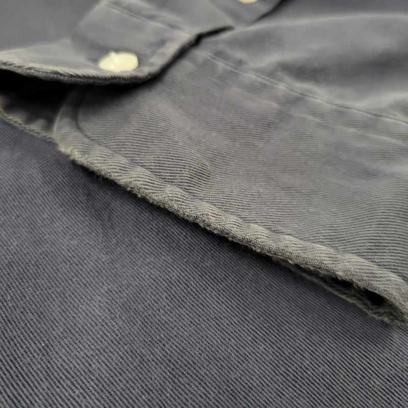 【中古品】【メンズ】 RALPH LAUREN ラルフローレン BLAIRE LS BD SHIRT ブレア ロングスリーブ ボタンダウン シャツ 長袖 トップス 146-260728-ay-07-izu サイズ：XXL カラー：ネイビー 万代Net店