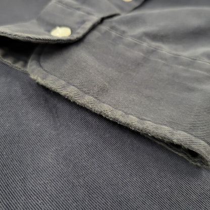 【中古品】【メンズ】 RALPH LAUREN ラルフローレン BLAIRE LS BD SHIRT ブレア ロングスリーブ ボタンダウン シャツ 長袖 トップス 146-260728-ay-07-izu サイズ：XXL カラー：ネイビー 万代Net店