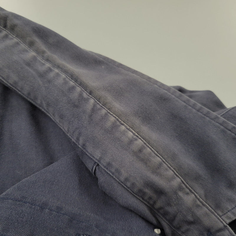 【中古品】【メンズ】 RALPH LAUREN ラルフローレン BLAIRE LS BD SHIRT ブレア ロングスリーブ ボタンダウン シャツ 長袖 トップス 146-260728-ay-07-izu サイズ：XXL カラー：ネイビー 万代Net店