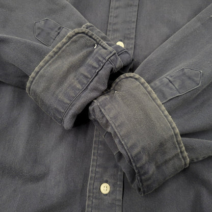 【中古品】【メンズ】 RALPH LAUREN ラルフローレン BLAIRE LS BD SHIRT ブレア ロングスリーブ ボタンダウン シャツ 長袖 トップス 146-260728-ay-07-izu サイズ：XXL カラー：ネイビー 万代Net店
