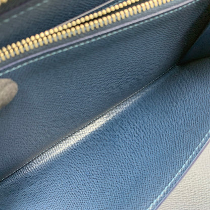 【中古品】【メンズ/レディース】 LOUIS VUITTON ルイ・ヴィトン M30515 CA4107 タイガ ジッピーオーガナイザー ロングウォレット 長財布 179-260806-as-09-izu カラー：ネイビー 万代Net店