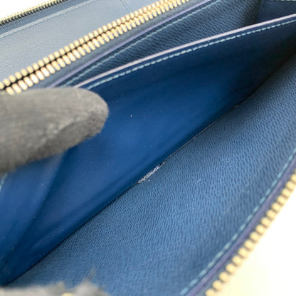 【中古品】【メンズ/レディース】 LOUIS VUITTON ルイ・ヴィトン M30515 CA4107 タイガ ジッピーオーガナイザー ロングウォレット 長財布 179-260806-as-09-izu カラー：ネイビー 万代Net店
