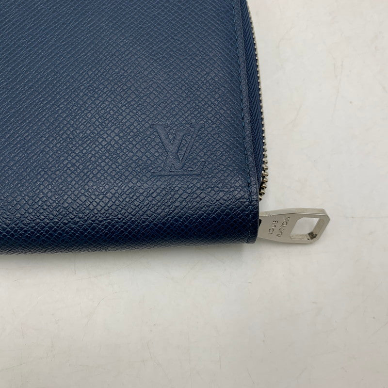 【中古品】【メンズ/レディース】 LOUIS VUITTON ルイ・ヴィトン M30515 CA4107 タイガ ジッピーオーガナイザー ロングウォレット 長財布 179-260806-as-09-izu カラー：ネイビー 万代Net店