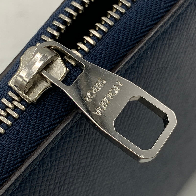 【中古品】【メンズ/レディース】 LOUIS VUITTON ルイ・ヴィトン M30515 CA4107 タイガ ジッピーオーガナイザー ロングウォレット 長財布 179-260806-as-09-izu カラー：ネイビー 万代Net店