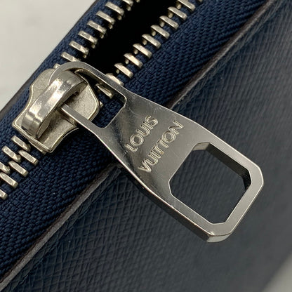 【中古品】【メンズ/レディース】 LOUIS VUITTON ルイ・ヴィトン M30515 CA4107 タイガ ジッピーオーガナイザー ロングウォレット 長財布 179-260806-as-09-izu カラー：ネイビー 万代Net店