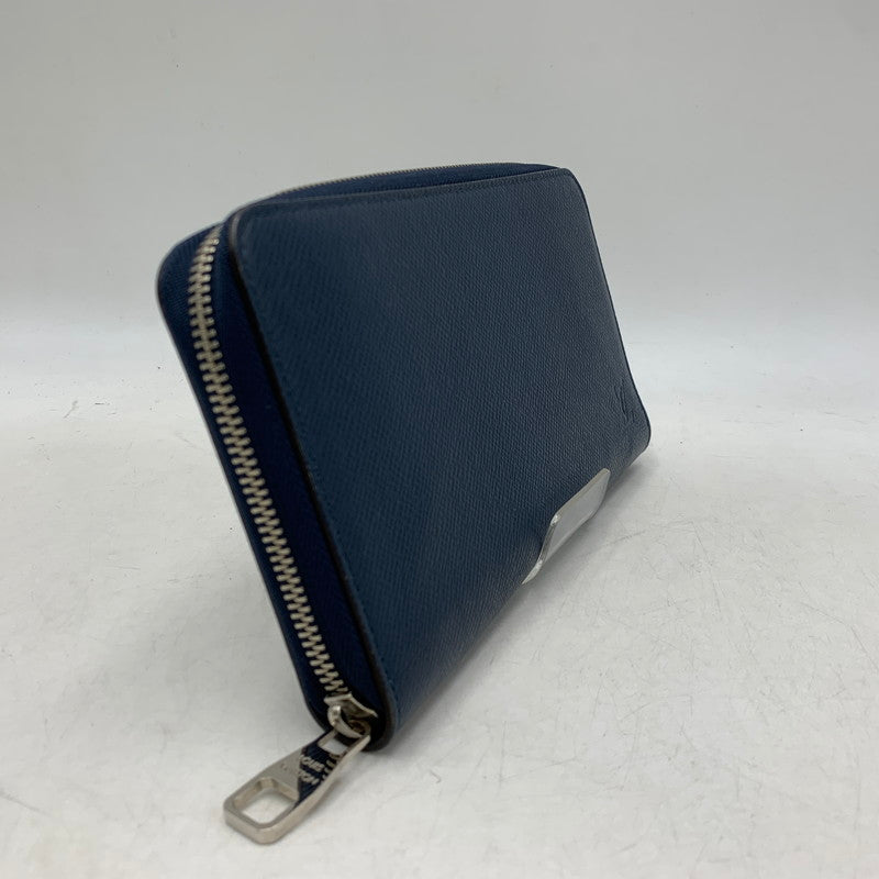 【中古品】【メンズ/レディース】 LOUIS VUITTON ルイ・ヴィトン M30515 CA4107 タイガ ジッピーオーガナイザー ロングウォレット 長財布 179-260806-as-09-izu カラー：ネイビー 万代Net店