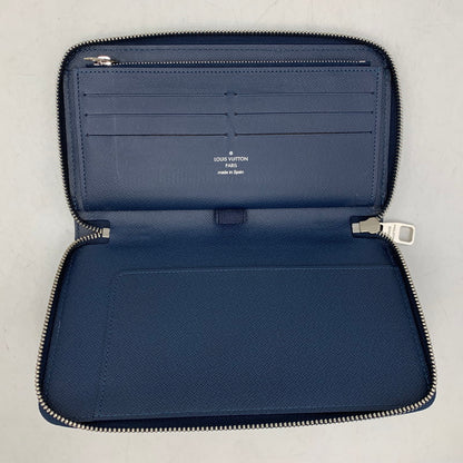 【中古品】【メンズ/レディース】 LOUIS VUITTON ルイ・ヴィトン M30515 CA4107 タイガ ジッピーオーガナイザー ロングウォレット 長財布 179-260806-as-09-izu カラー：ネイビー 万代Net店