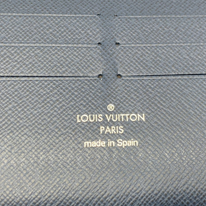 【中古品】【メンズ/レディース】 LOUIS VUITTON ルイ・ヴィトン M30515 CA4107 タイガ ジッピーオーガナイザー ロングウォレット 長財布 179-260806-as-09-izu カラー：ネイビー 万代Net店