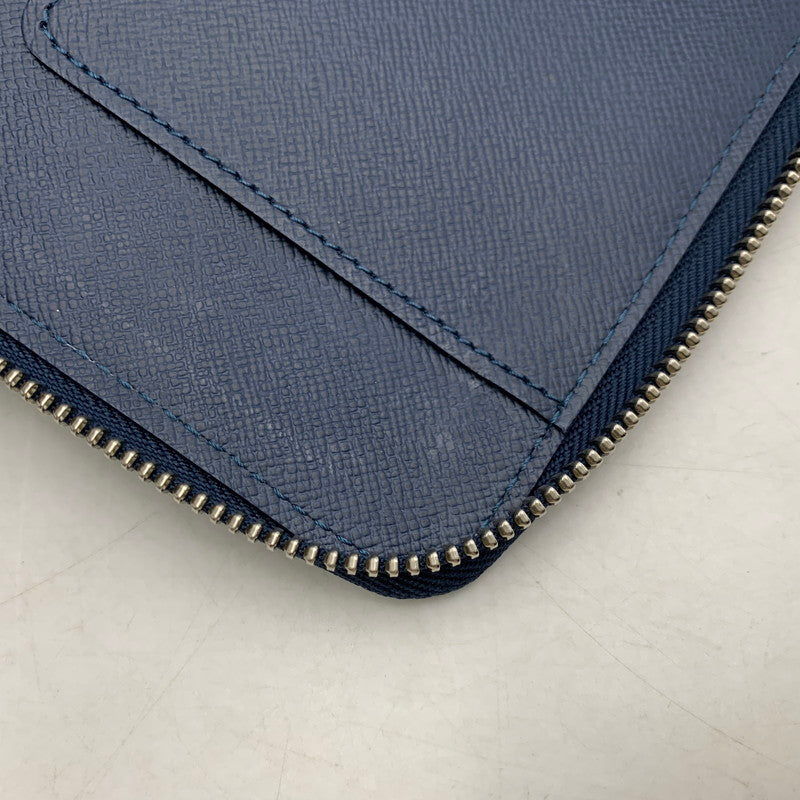【中古品】【メンズ/レディース】 LOUIS VUITTON ルイ・ヴィトン M30515 CA4107 タイガ ジッピーオーガナイザー ロングウォレット 長財布 179-260806-as-09-izu カラー：ネイビー 万代Net店