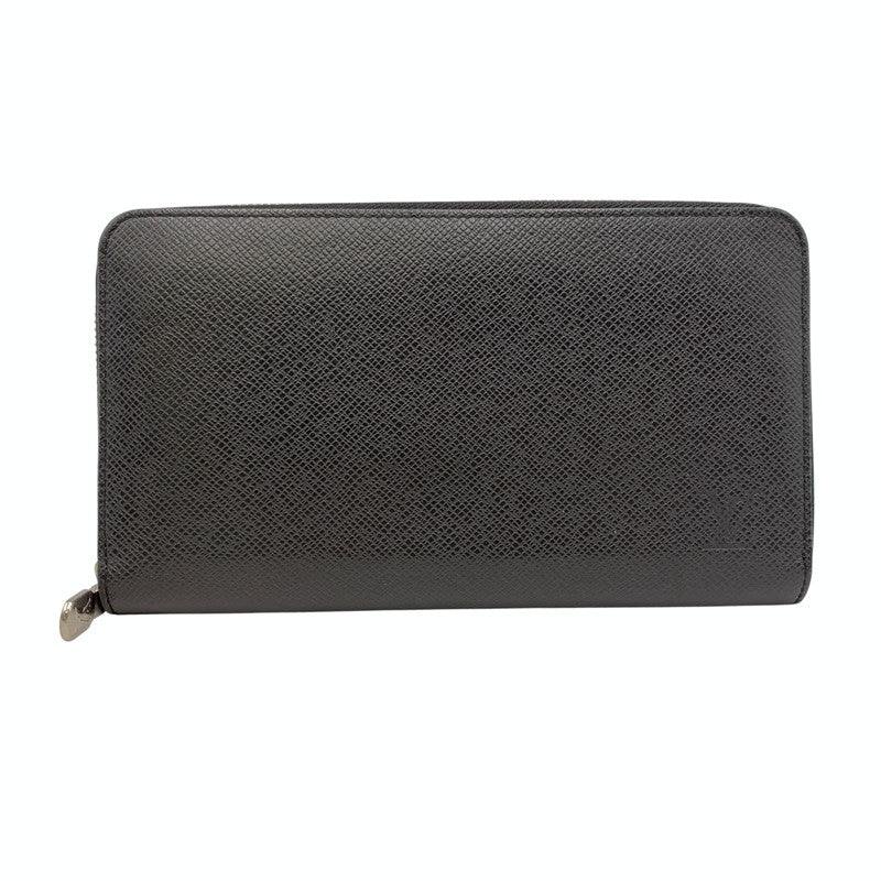 【中古品】【メンズ/レディース】 LOUIS VUITTON ルイ・ヴィトン M30056 CA3149 タイガ ジッピー オーガナイザーNM ロングウォレット 長財布 179-260806-as-10-izu カラー：ブラック 万代Net店