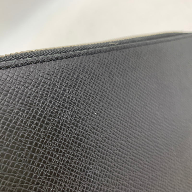 【中古品】【メンズ/レディース】 LOUIS VUITTON ルイ・ヴィトン M30056 CA3149 タイガ ジッピー オーガナイザーNM ロングウォレット 長財布 179-260806-as-10-izu カラー：ブラック 万代Net店